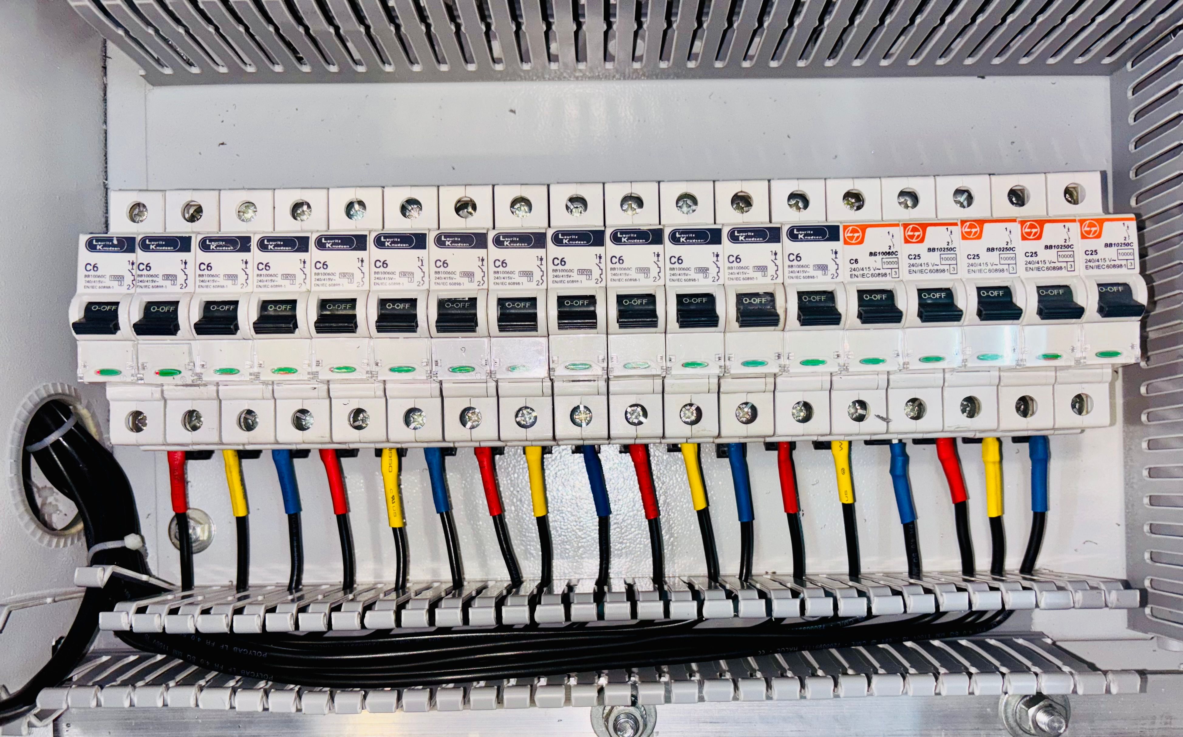Industrial wiring project